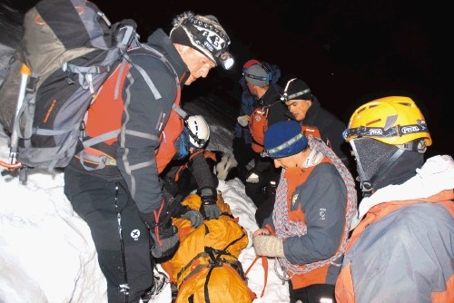 Alpinist zdrsnil med sestopom v Tamar