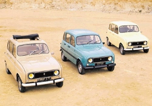 Renault 4 - 995. Renault je prvo "katrco" pokazal pred petdesetimi leti in zadnja, 8.135.424-ta, je bila izdelana leta 1992 v...