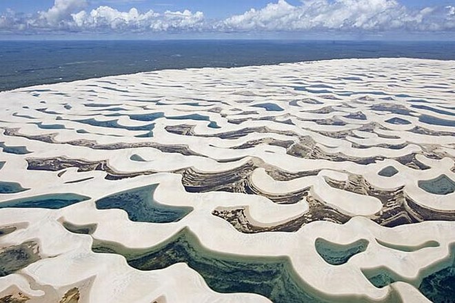 Čudovita puščava v Braziliji.