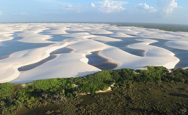 Foto: "Poplavljena" puščava je eden od naravnih biserov Brazilije