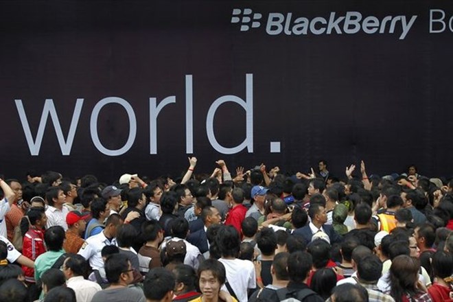 Indonezijo je novi Blackberry obsedel.