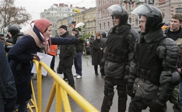 Takole so v Rusiji protestirali pred slabim tednom dni.