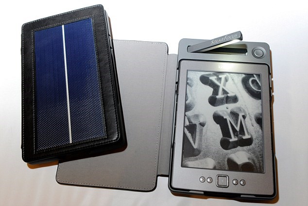 Kindlove solarne knjižne platnice SolarKindle Lighted Covers so prve platnice za elektornski bralnik knjig prek Amazonovega...