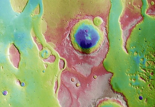 Foto: Neverjetno natančni 3D-posnetki topografije planeta Mars