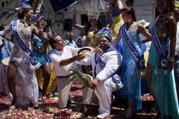 Kralj norcev Momo: "Karneval v Riu de Janeiru je odprt, Viva a Monarquia!"