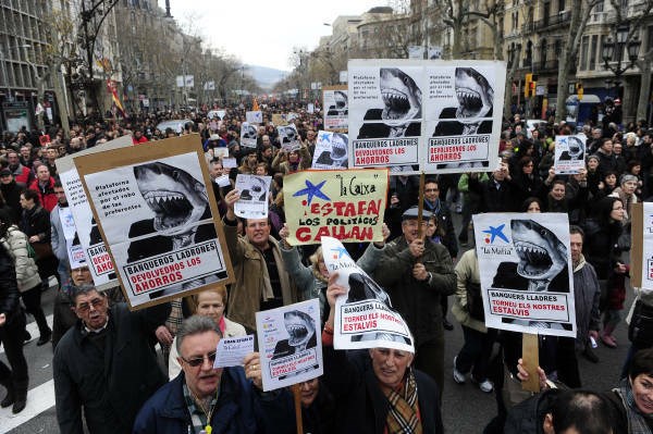 Na tisoče Špancev v 57 mestih protestira proti reformi trga dela