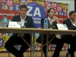 Gregor Virant, Zoran Janković, Borut Pahor, Katarina Kresal, Pavel Gantar, Darko Krajnc in Manca Košir so združeni v...