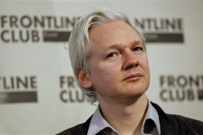 Julian Assange, ustanovitelj WikiLeaksa.