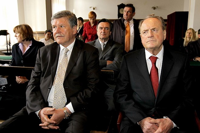 Od leve proti desni: Hilda Tovšak, Dušan Črnigoj, Ivan Zidar