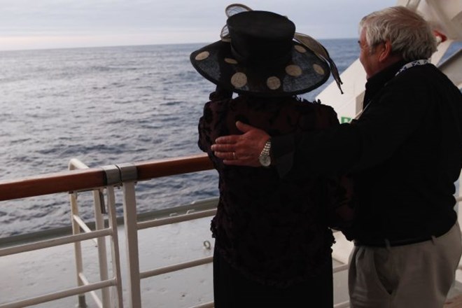 Foto: Po svetu slovesnosti ob 100. obletnici brodoloma Titanika
