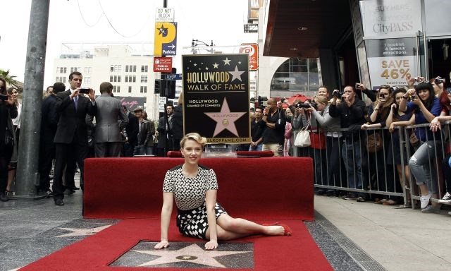 Scarlett Johansson dobila zvezdo na Pločniku slavnih