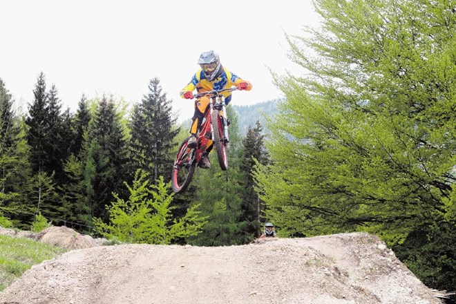 Eden najprivlačnejših gorskih kolesarskih parkov v tem delu Evrope je prav v Kranjski Gori.