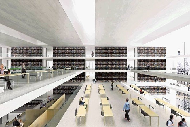Tako kot v Plečnikovi stavbi Narodne in univerzitetne knjižnice bo srce nove stavbe NUK II glavna čitalnica. Ta naj bi se v...