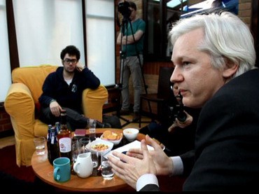 Julian Assange in Jeremie Zimmermann