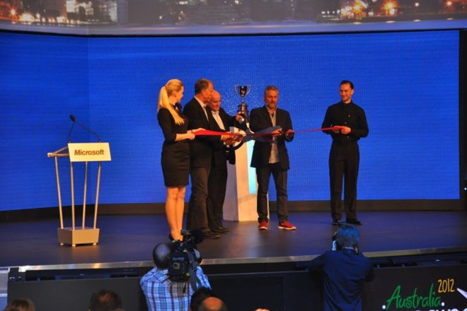 Foto: Imagine Cup tudi s slovensko predstavitvijo stekel s polno paro