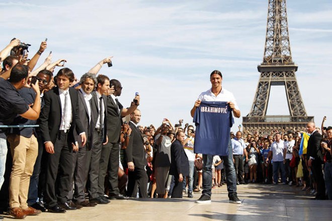 Parižani predstavili Ibrahimovića: Zgodba okoli prestopa bolj napeta od tiste, ko se je pridružil Barci
