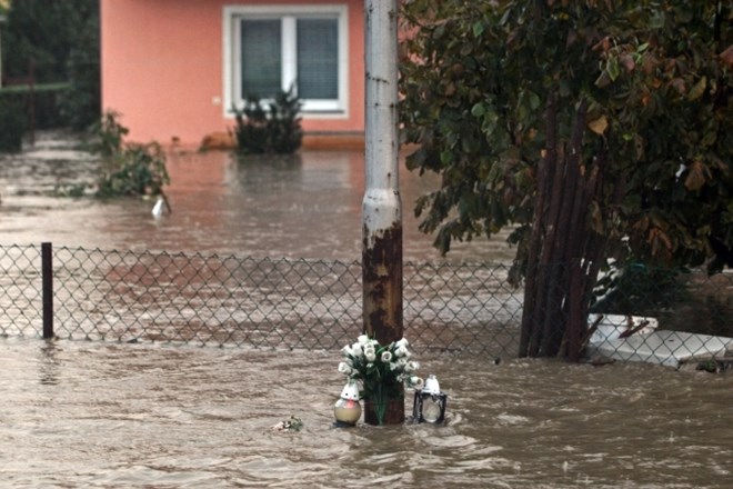 Poplavljeni Malečnik. (foto: Jaka Gasar)