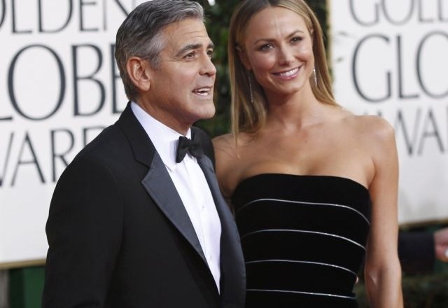 George Clooney in Stacy Keibler  (foto: Reuters) 
