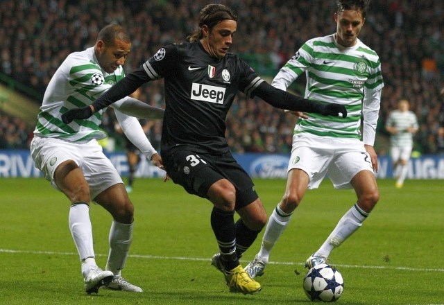 Juventus je v Glasgowu že v tretji minuti v vodstvo popeljal Claudio Marchisio. (Foto: Reuters) 