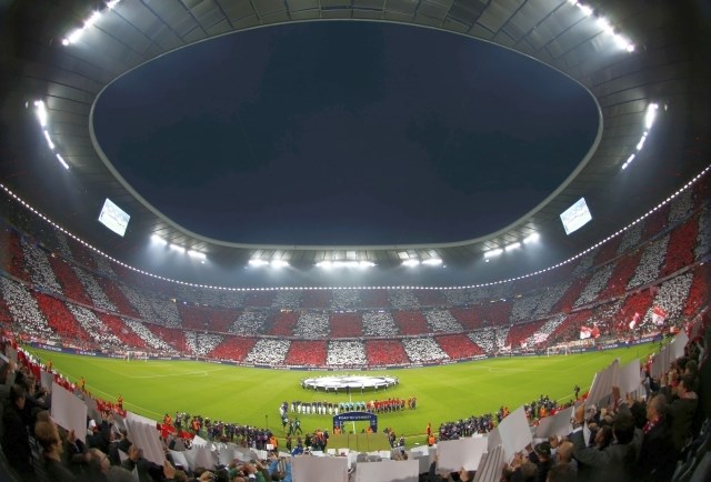Allianz Arena je nestrpno pričakovala spektakel. (Foto: Reuters) 