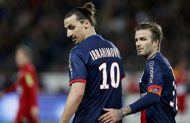 Z Zlatanom Ibrahimovićem (foto: Reuters) 