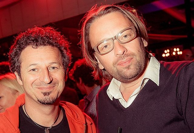 Patrick Vlačič in Primož Ogrizek (foto: Žiga Intihar) 