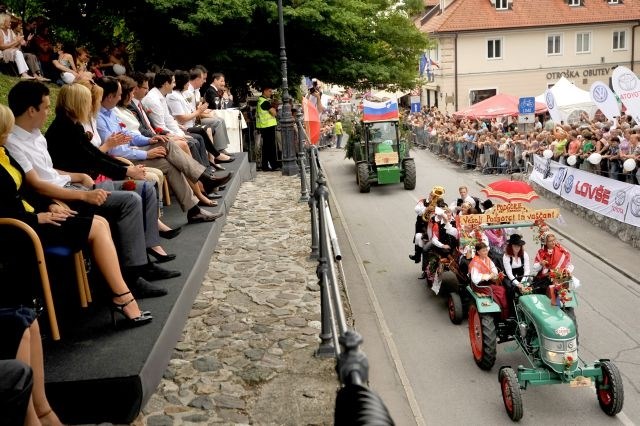 Bogastvo simbolne različnosti: v Kamniku parada narodnih noš (foto)