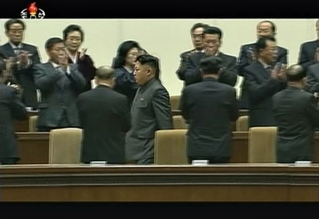 Na slovesni obeležitvi smrti Kim Jong Ila več tisoč ljudi (foto)