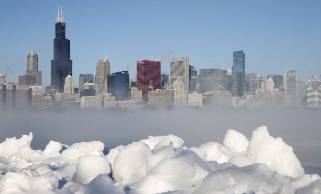 Ubijalski mraz v ZDA podira rekorde; v nekaterih predelih hladneje kot na Antarktiki (foto)