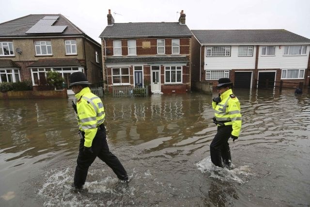 Poplave v Veliki Britaniji. 