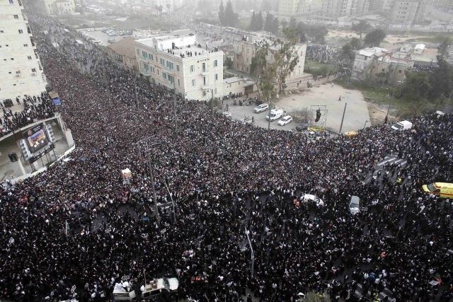 Ortodoksni judi ohromili Jeruzalem: Vojska ni naš način življenja (foto)