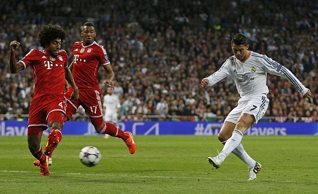 Cristiano Ronaldo se je trudil, a je tokrat ostal brez gola. 