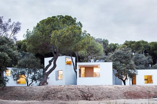 Strokovna nagrade Hiše Awards za špansko leseno Hišo MO 