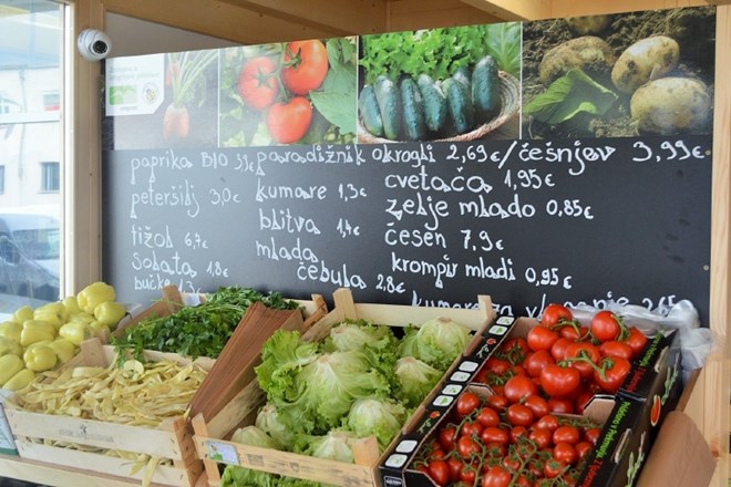 Zelena točka v Ljubljani: sveži domači pridelki s kmetij na mizo  