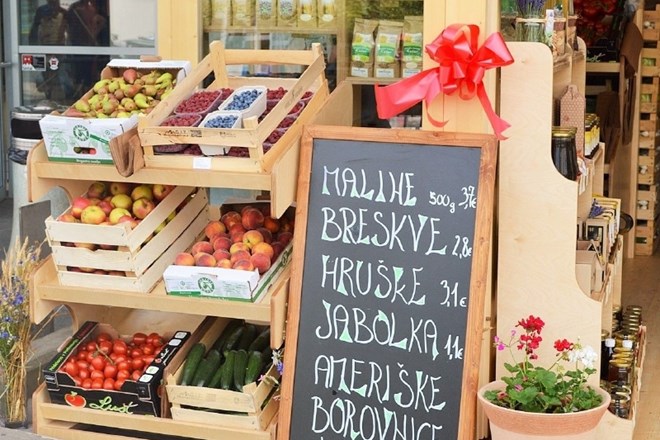 Zelena točka v Ljubljani: sveži domači pridelki s kmetij na mizo  