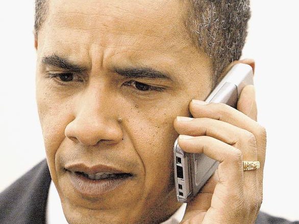 “Halo, tukaj  Barack...”