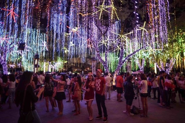 Festival luči v Manili. (Foto: Reuters) 