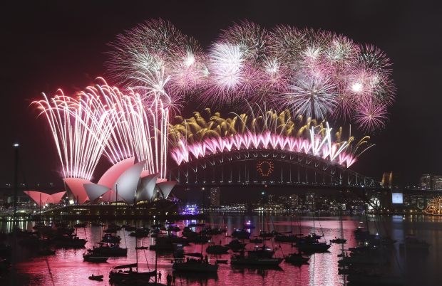 Novoletni ognjemet v Sydneyju.  
