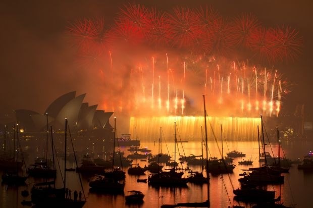 Novoletni ognjemet v Sydneyju.  