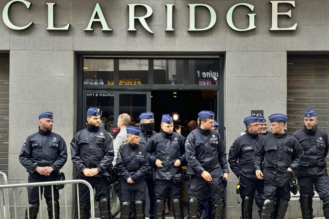 #foto Bruselj: Policija odredila zaprtje desničarske konference