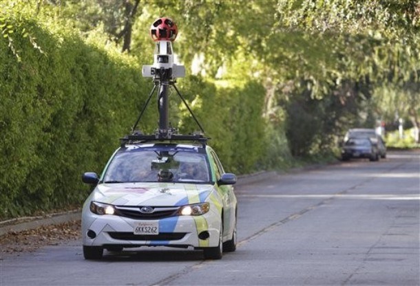 Takole poteka snemanje ulic za potrebe Googlovega Street Viewa.