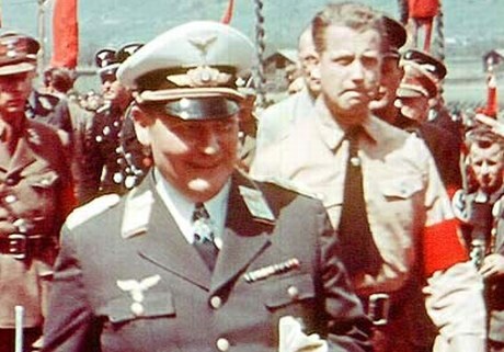 Obsojeni so bili del divizije Hermanna Göringa (na sliki), ki je poskušala zlomiti italijanski odpor.