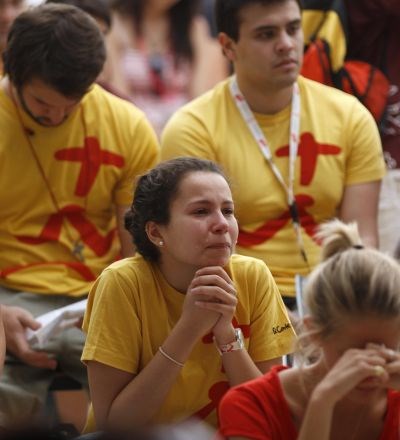 Na letošnjih dnevih katoliške mladine, ki se začenjajo danes, se je prijavilo okoli 450.000 vernikov.