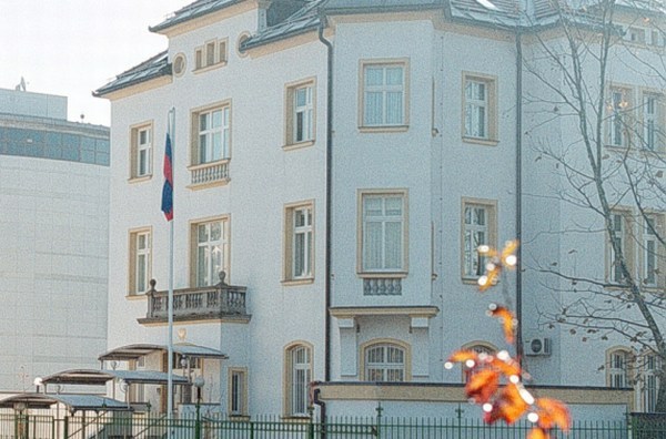 Rusko veleposlaništvo v Ljubljani.