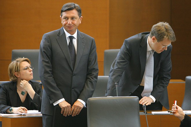 Borut Pahor in Samuel Žbogar