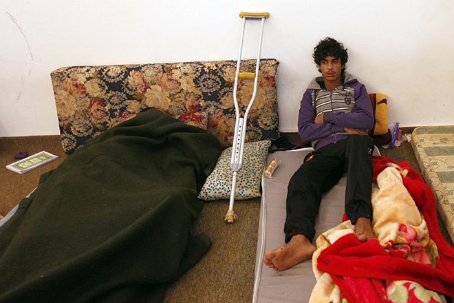 Ranjeni v spopadih v Libiji so prišli na rehabilitacijo v center Soča