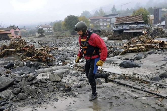 Italija razglasila izredne razmere na poplavljenih območjih
