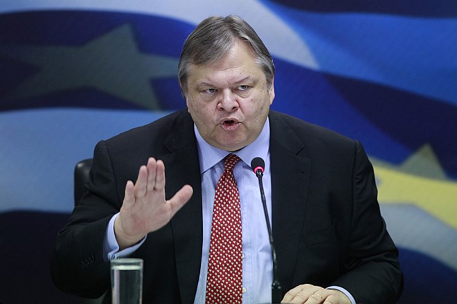 Grški finančni minister Evangelos Venizelos