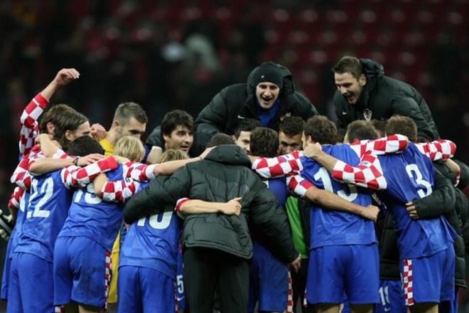 Hrvaška reprezentanca je v Zagrebu s Turki igrala neodločeno.
