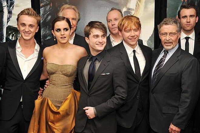 Z ekipo Harryja Potterja.